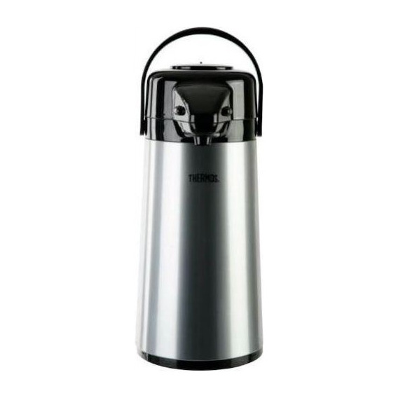 Termo Sifon 1,9 Litros Vidrio - Thermos Color Plateado