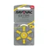 Pila Audifono Tamaño 10 Rayovac Extra Advanced 6 Unidades