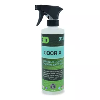 3d Odor X - Eliminador Y Neutralizador De Malos Olores 473ml Color Transparente Fragancia Fresco