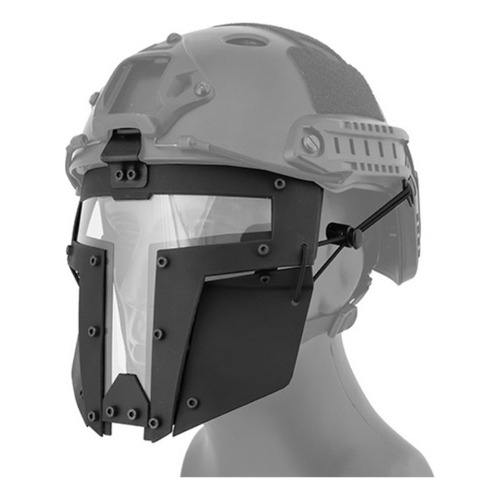 Máscara Airsoft Negro Para Casco Táctico Xtreme C