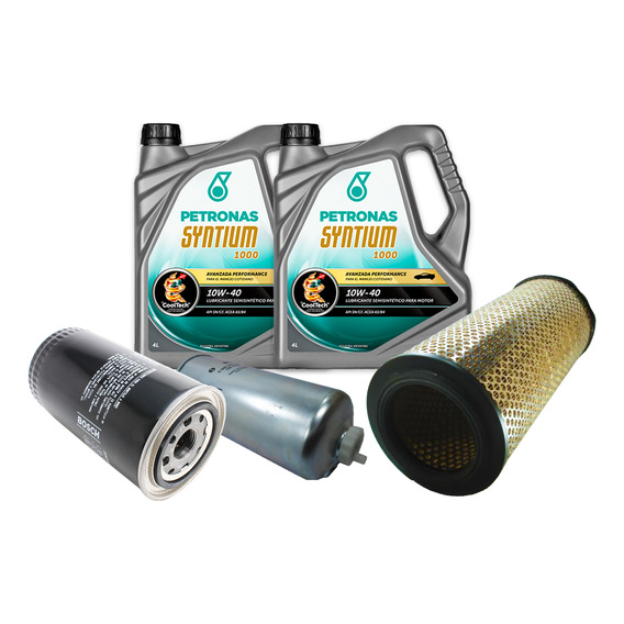 Kit Filtros + Aceite Syntium Ford F-100 Cummins 3.9 07 -