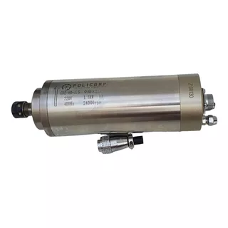 Motor Spindle 1,5kw(2cv); Refrigerado A Água; 24000rpm, 220v