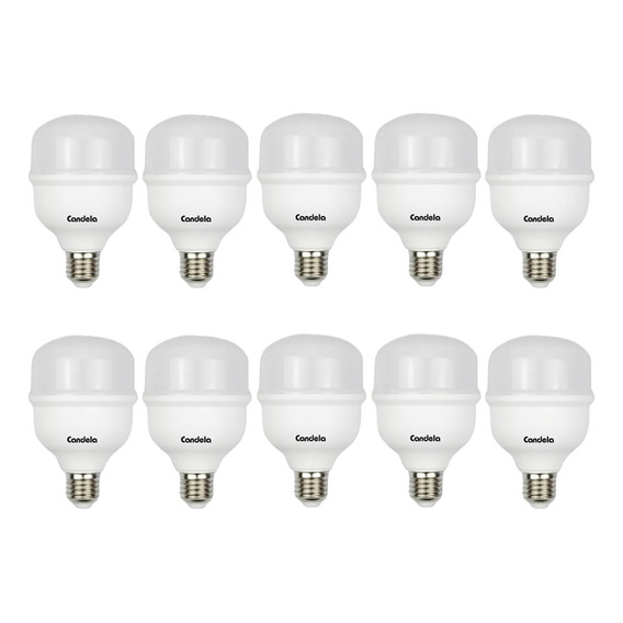 Lámparas Galponeras Alta Potencia Candela Led 48w - Pack X10