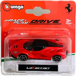 Burago La Ferrari Rojo Race + Play 1:64 | 2023