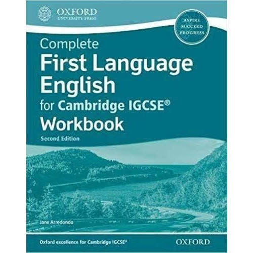 Complete First Language English For Cambridge Igcse (2nd.edition) - Workbook, De Arredondo, Jane. Editorial Oxford University Press, Tapa Blanda En Inglés Internacional, 2018