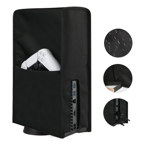 Funda Forro Protector Compatible Con Playstation 5 Ps5 Black