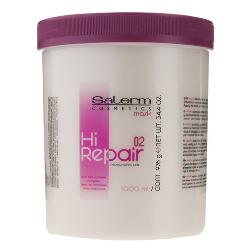 Salerm Hi Repair Tratamiento Para Rejuvenecer Tu Cabello 1kg