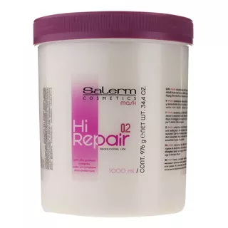 Salerm Hi Repair Tratamiento Para Rejuvenecer Tu Cabello 1kg