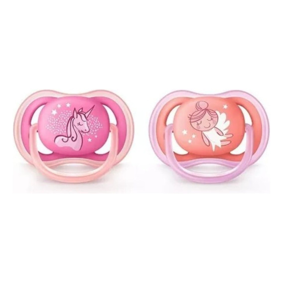 Chupetes X2 Air Unicornio 6-18 M Bebes Philips Avent Cuo Tas