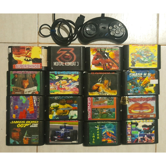 Lote Videojuegos Sega - Cartuchos 16 Bits 