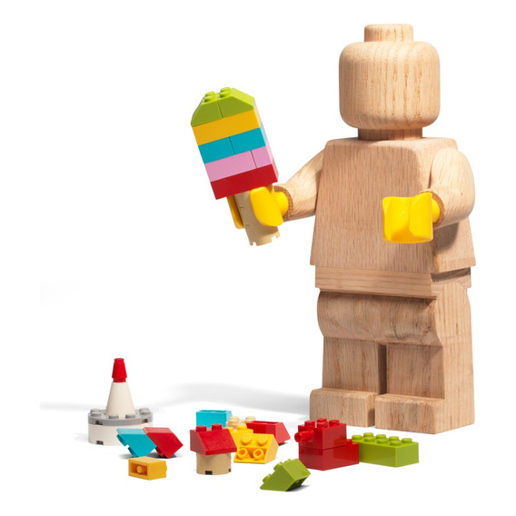 Minifigura De Madera Lego Minifigure Wood Lego® 4105