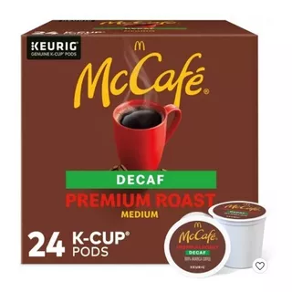 Mccafe Premium Roast Decaf Keurig K-cup Coffee Pods - 24pz