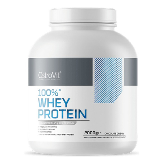 Proteina 100% Whey Protein 2000g 66 Sv Chocolate - Ostrovit