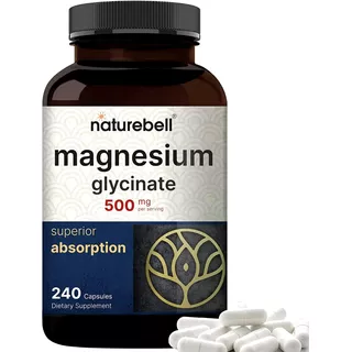 Glicinato De Magnesio Naturebell - Unidad a $1198