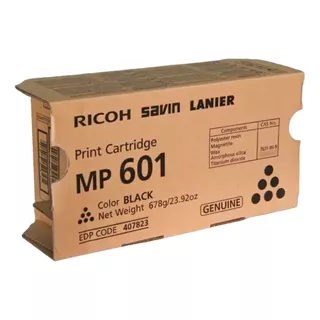Toner Ricoh Original Mp501/601/ 407823 Negro