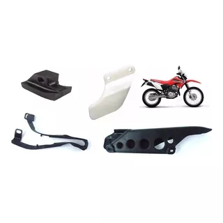 Kit Guia E Capa Corrente Transmissão Xr 250 Tornado Xre 300