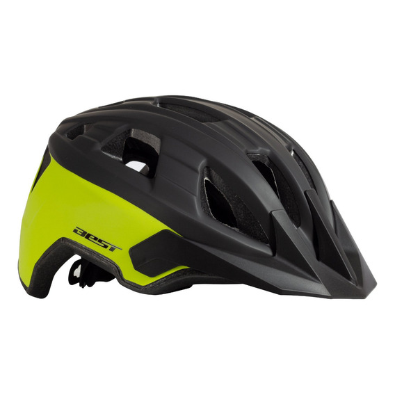 Casco De Ciclismo Best Enduro Montaña Color Verde Talla M