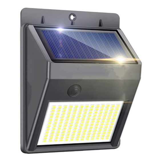 Lampara Foco Exterior Solar Led A Batería - Calidad Unilux