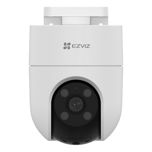 Ezviz H8C 1080P, Cámara de seguridad WIFI 2MP 360° PT, Para exteriores, Deteccion de personas con Inteligencia, Vision nocturna a color, Color blanco