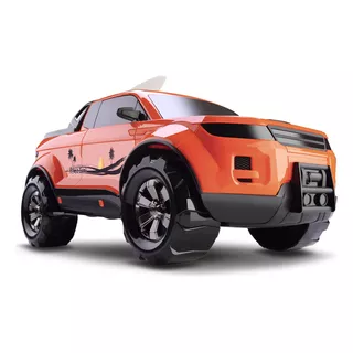 Brinquedo Carrinho Pick-up Force Surfing Concept Roma Cor Laranja -1