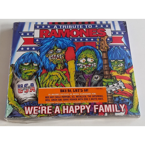 CD Un tributo a Ramones Somos una familia feliz. Nueva versión de álbum estándar de Rare CD