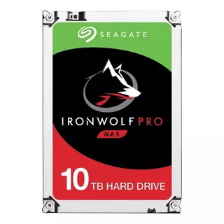 Disco Rígido Interno Seagate Ironwolf Pro St10000ne0004 10tb