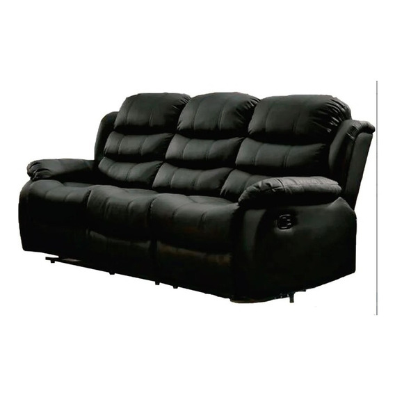 Sillon 3 Cuerpos Sofa Reclinable En Pu Living