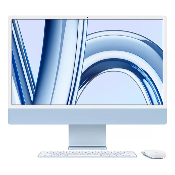 iMac Apple 24 Pulgadas 8gb Ram 256gb Ssd Azul