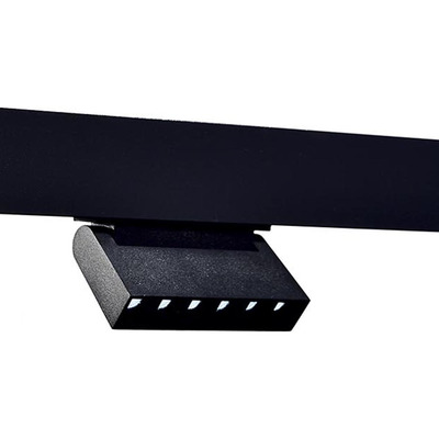 Spot Led Optico Para Riel Vk-magnetic Grille Mov 6w Vk