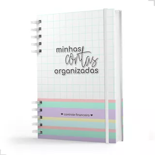 Caderno De Controle Financeiro - Minhas Contas Organizadas