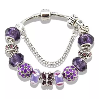 Pulsera Multidijes  Butterfly Violeta 