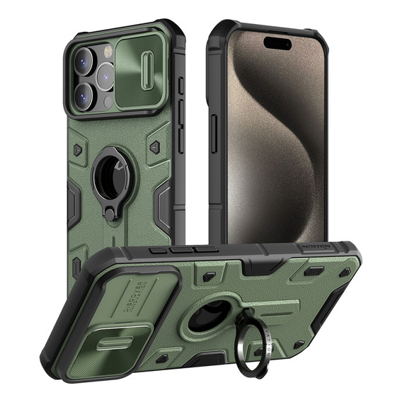 Funda Nillkin Camshield Armor Para iPhone 15 Pro Max / 15pro