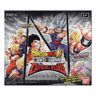 Dragon Ball Super Card Game Critical Blow Booster Box B22