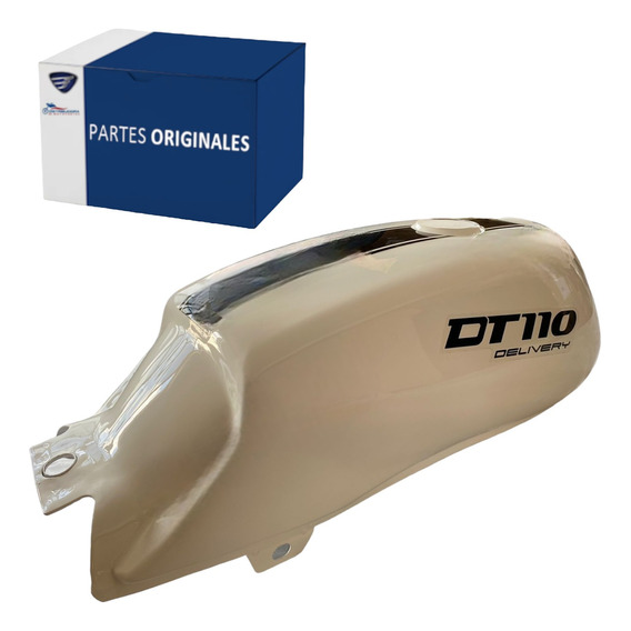 Tanque Combustible Blanco Dt110 Delivery Italika F17010150