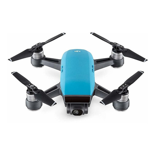 Mini drone DJI Spark Fly More Combo con cámara FullHD blue 2 baterías