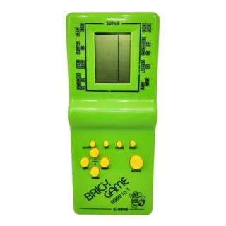 Console Brick Game 9999 In 1 Standard Cor  Verde