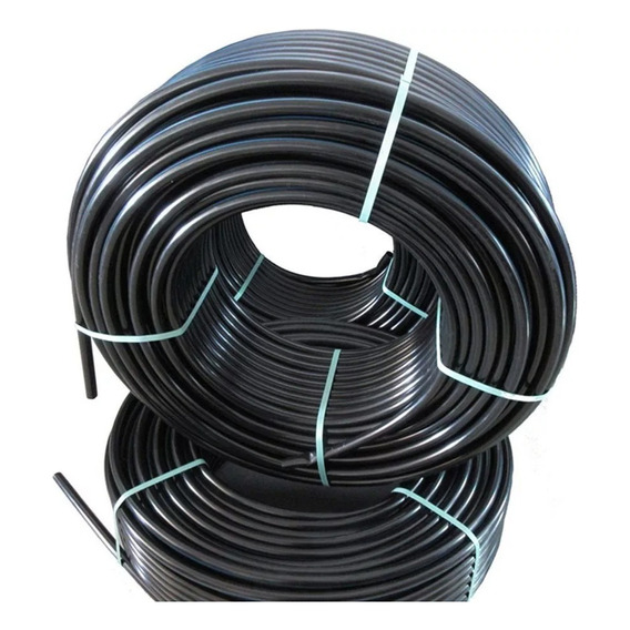 Caño Plastiducto Negro 1/2 Pulgada Rollo - Tyt X100 Mts