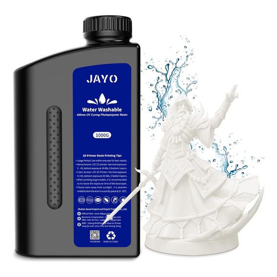 Impresora 3d De Resina Jayo, Lavable Con Agua, 1 Kg