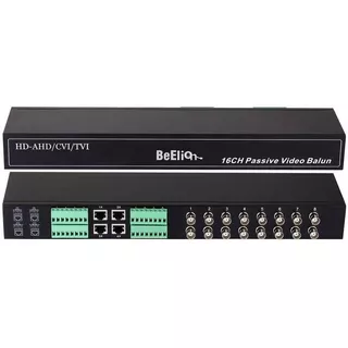 Beelion 16 canales Convertidor De Video Balun Bnc A Rj45 p