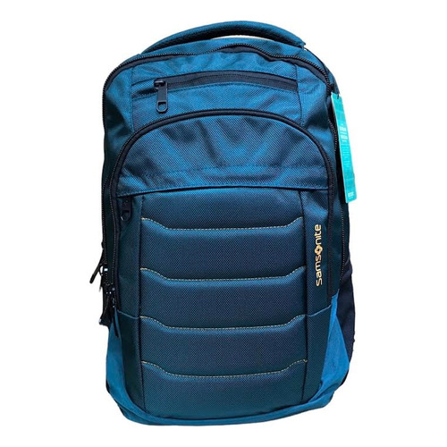 Mochila Samsonite Mochilas Colores Notebook Viajes Mira! Color Azul Petróleo Diseño De La Tela Titaneternity