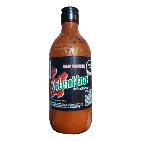 Salsa Valentina Etiqueta Negra 370ml Mexicana