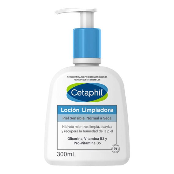 Cetaphil Loción Limpiadora Piel Normal/seca/sensible 300 Ml