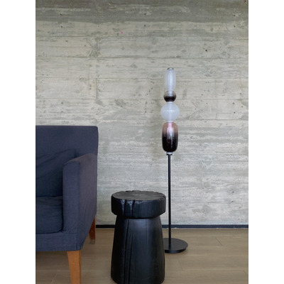 Lampara Bonakia 19179 Negra Led 36w Deco Moderno Cie