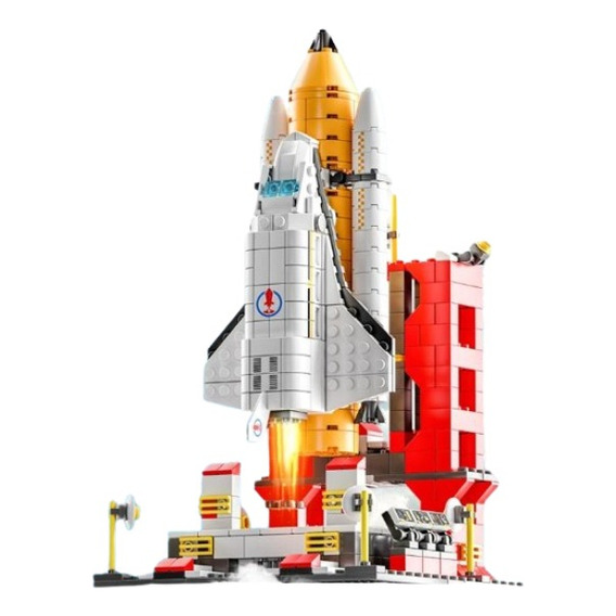 Bloques Construcción Armatodo Cohete Del Espacio 1000pcs