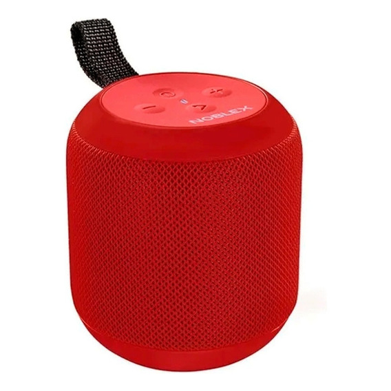 Parlante Noblex PSB280 portátil con bluetooth waterproof  rojo
