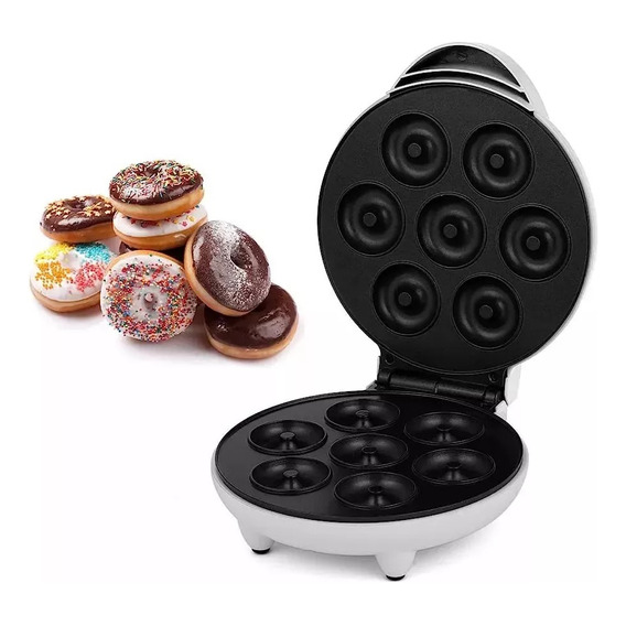 Maquina Mini Donas X7 Color Negro 110v