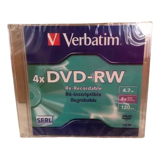 Dvd-rw Marca Verbatim  10 Pzas Con Estuche