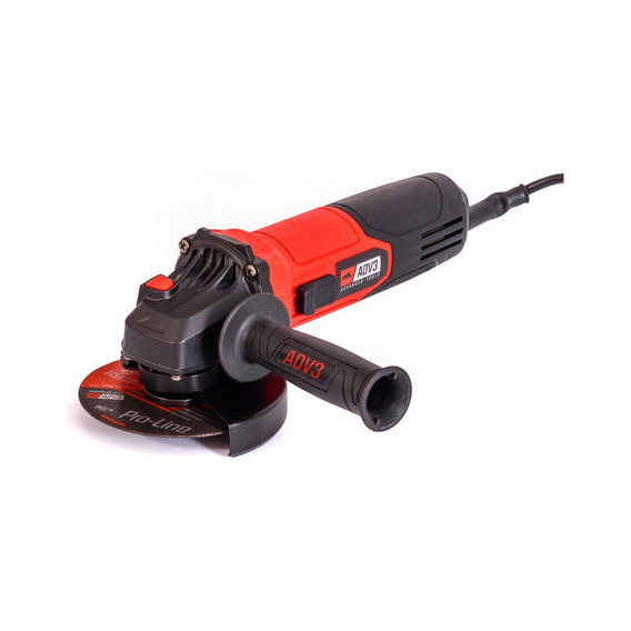 Amoladora Angular 950 W Para Disco De 115 Mm 11000 Rpm Adv3 Rojo 50 Hz