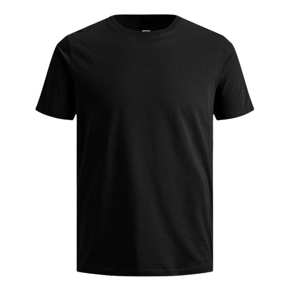 Camiseta Básica Para Hombre 100% En Algodón Suavizado