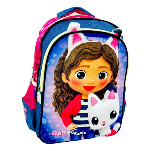 Mochila La Casa De Mu ecas De Gabby Gatos Primaria Original
